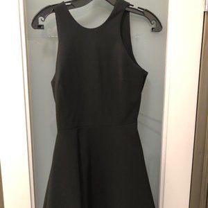 Black Elizabeth & James Open-back Dress